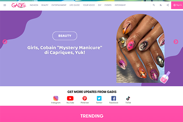 Gadis Website